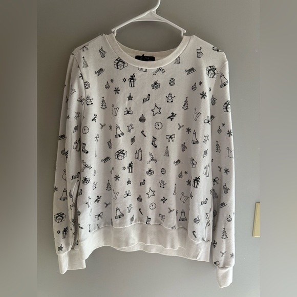 Forever 21 Sweaters - Forever 21 Christmas Holiday Designs Crew Neck Long Sleeve Sweater Women’s SZ L